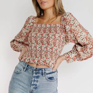 Calista Garden Party Blouse - Size L